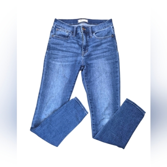 Madewell Denim - Madewell 9" Midrise Skinny Jeans Size 26 27" Inseam